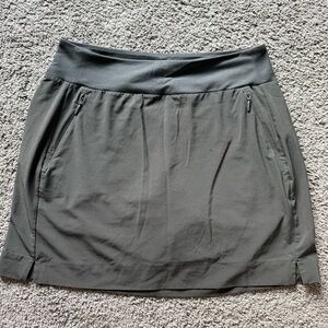 Athleta Olive Green Mini Athletic Golf Skort